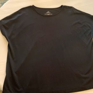J.Jill Black Tee, Medium